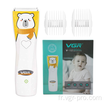 Coiffe de bébé rechargeable Clipper Cordles Coiffes Trimmer